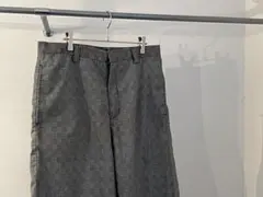 90~00s old stussy check shortsのサムネイル