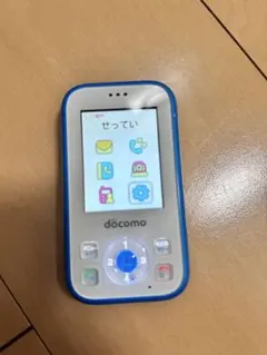 docomo キッズケータイ HW-01G カラー　ブルー