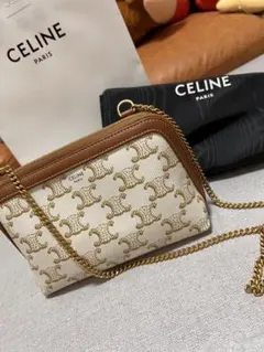 CELINEセリーヌ　トリオンフ　ポーチ　ショルダー