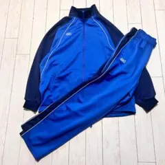 90s asics アシックス セットアップ 上下 トラックジャケット ジャージ