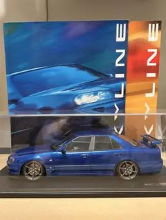 極美品　ignition model 1/18 日産スカイラインER34のサムネイル