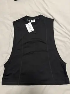 黒ノースリーブタンクトップ GYM SHARK ジムシャーク新品サイズM未使用