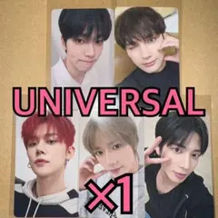 TXT トレカ sanctuary ユニバ UMS ラキドロ 5種コンプ ×1⑤