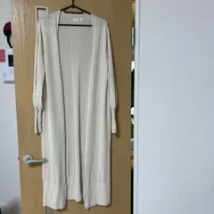 Gap Mアイボリー ロングカーディガンのサムネイル