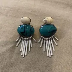 ビンテージ風　イヤリング　大ぶり