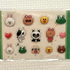 LINE FRIENDS ぷくぷくシール ステッカーのサムネイル