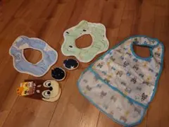 お食事エプロンとスタイ色々セット