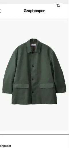graphpaper Scale Off Flannel Car Coat 2のサムネイル