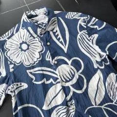 ZARA メンズ 総柄 半袖シャツ Mサイズ