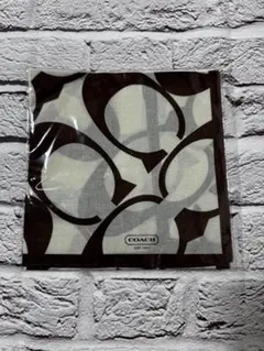 美品　COACH　オリジナルハンカチ　ｗ0526-0416-1-1