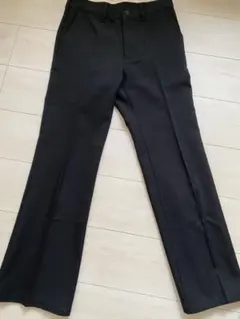 m*a様 GU 黒 スラックス ポリエステル100%