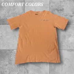 コンフォートカラーズ Tシャツ L オレンジ 両面プリント フェード 古着メンズのサムネイル