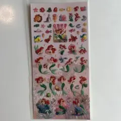 リトルマーメイド アリエル 立体シール