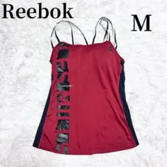 Reebok リーボック スポーツ キャミソール【M】赤 黒 トレーニングのサムネイル