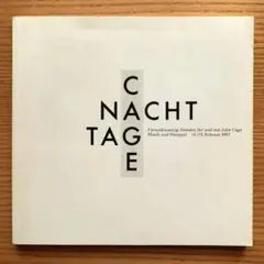 【署名入り／Signed】CAGE NACH TAGE（1987年）冊子