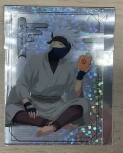 NARUTO カカシ　ゆったりするってばよ　ホログラムクリアカード