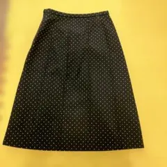 MK MICHEL KLEIN ドット柄 フレアスカート サイズ40のサムネイル