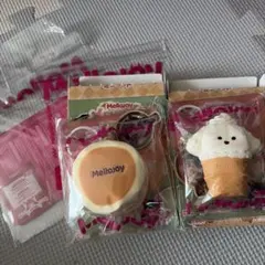 新品OPP未開封】メロジョイ ピンクスフレ 親子セット 贅沢スフレ ミニ