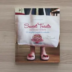 クロスステッチ洋書　フランス　スイーツ