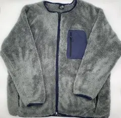 『最終値下げ』グレー フリースジャケット ジップアップ