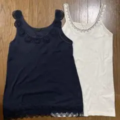 ジーナシス　タンクトップ　2枚