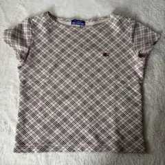 BURBERRY チェック柄 Tシャツ Mサイズ　ノバチェック