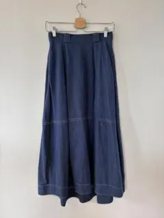 【LUCA】新品　春夏　デニムバルーンスカート