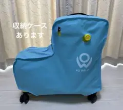 NORICCO　ノリッコ　子どもが乗れるキャリーケース　イエロー　24センチ使用のサムネイル