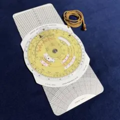 美品】CONCISE AN-2 航法計算盤 ケース付き フライトコンピュータ