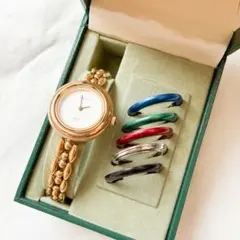 GUCCI グッチ チェンジベゼル レディース 腕時計 箱付