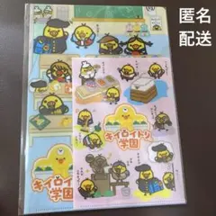 リラックマ　キイロイトリ学園　限定　キイロイトリ　クリアファイルセット