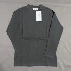 エバークローゼット ハイネックカットソー 130 チャコールグレー タートル