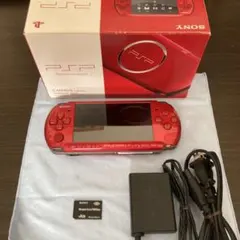 美品　PSP 3000 ラディアントレッド