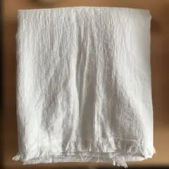 無印良品　ライトグレー大判ストール