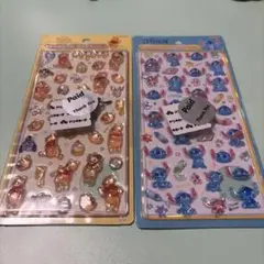 ディズニー ボンボンドロップシール くまのプーさん スティッチのサムネイル