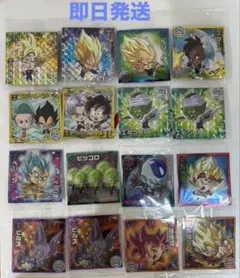 ドラゴンボール　ウエハース超　超絶感謝の十周年　【GR+R+N16枚まとめ売り】