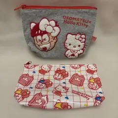 おそ松さん × SANRIO CHARACTERS｜おそ松×ハローキティポーチ