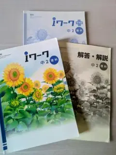 iワーク＆iワークプラス　 中2 理科 3冊セット