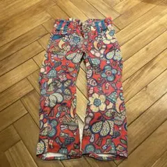カラフル花柄ロングパンツ 100cm~のサムネイル