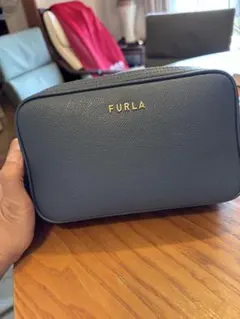 【FURLA】 ショルダーバッグ ライトブルー レディース カード入れ付き 小のサムネイル