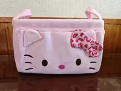 【新品未使用】①ハローキティ　ヒョウ柄キティ　仕切り付き収納ケース　収納ボックス