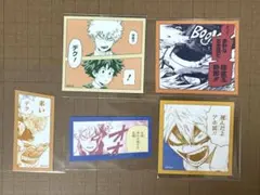 僕のヒーローアカデミア 原画展 爆豪勝己の雑魚どもへの呼び名 コマステッカー