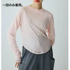 一回のみ着用　ヘリンドットサイSheer mellow tops カットソーのサムネイル