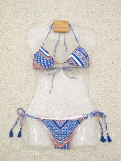 幾何学模様 ビキニ BLUE MAN ブルーマン ブラジリアンビキニ