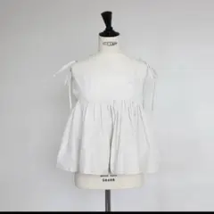 gypsohila オイスタートップス新品未使用タグ付き 美品 gypsohila Oyster Tops ホワイト - メルカリ
