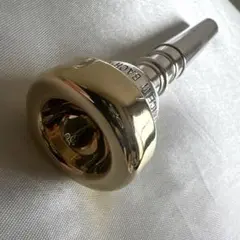 #25 ビンテージ Bach 7 (D刻印無) リム内側金メッキ 再銀済 25 ビンテージ Bach 7 (D刻印無) リム金 トランペットマウスピース