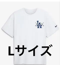 【KAWS×LAドジャース】ナイキ Tシャツ ホワイト Lサイズ