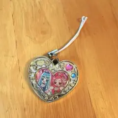 ハートキャッチプリキュア ハート型ストラップ 平成レトロ
