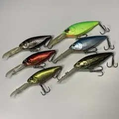 美品】ラッキークラフト ビーフリーズ 2タイプ 6セット - メルカリ