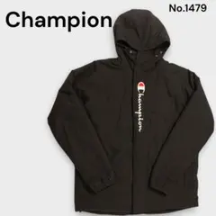 Champion ブラック 中綿 ウォーマージャケット 保温 撥水 防風